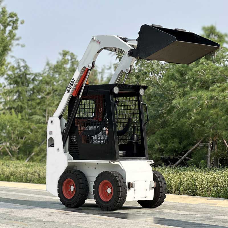 The magical use of skid loader: gardening, construction, and agriculture!