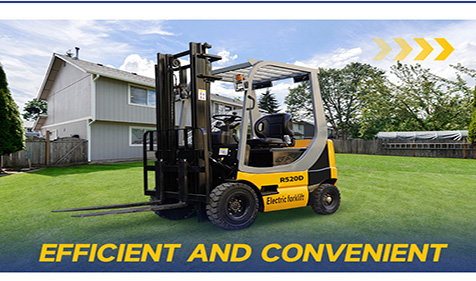 Rippa Introduction: Usage of Electric Counterbalance Forklifts in Retail Warehouses