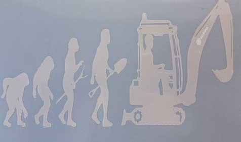 Human evolution and construction machinery: the leap from shovel to Rippa excavator