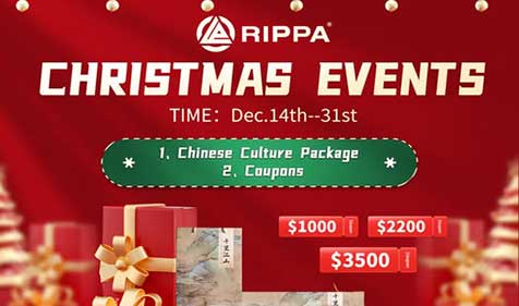 与 RIPPA Machinery 一起庆祝圣诞节：超值优惠和免费礼品等着您！🎄