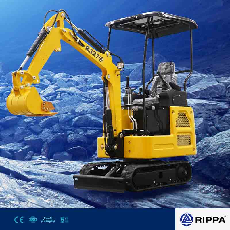 China’s mini excavators go to the international market