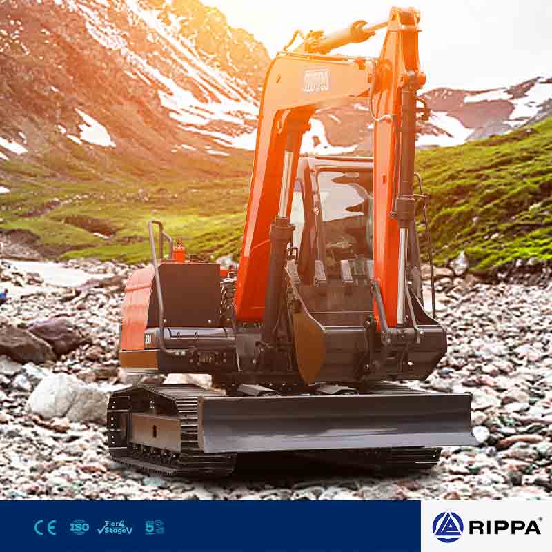 Application prospects of Chinese micro excavators in agriculture, gardening and other industries