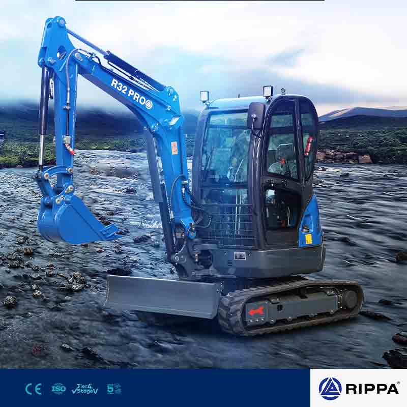 Rippa Group produces 1,500 mini excavators per month: analyzing the efficient production code of the world’s leading brand of construction machinery