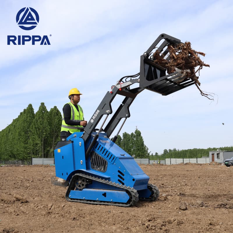Exploring the attachments of Chinese mini skid steer loaders