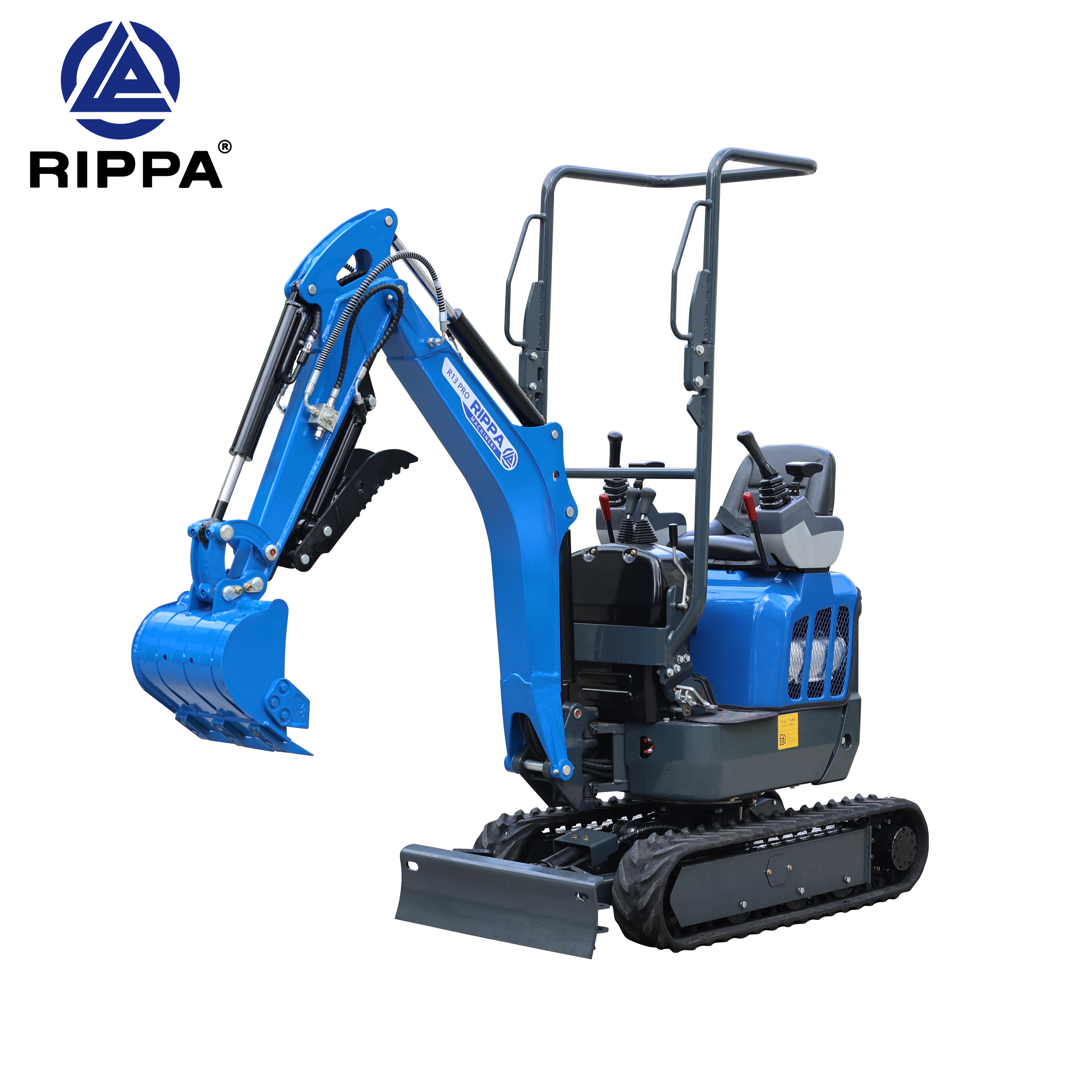RIPPA R13-3 PRO mini excavator – a smart tool for home and engineering applications