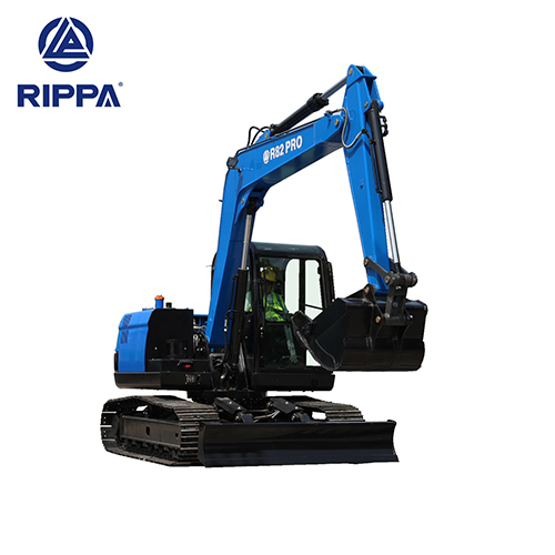 RIPPA R82-9 PRO crawler excavator – 8-ton multifunctional and efficient engineering tool