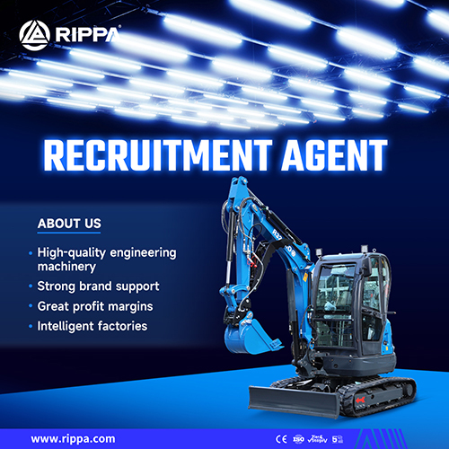RIPPA engineering machinery agent recruitment is in progress: high profits and excellent brands help open the road to wealth